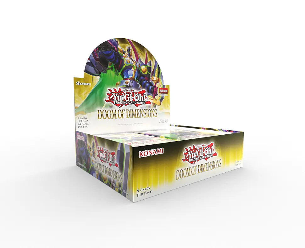 Yu-Gi-Oh! Doom of Dimensions Booster Display (Deutsch)