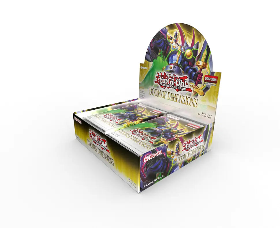 Yu-Gi-Oh! Doom of Dimensions Booster Display (Deutsch)