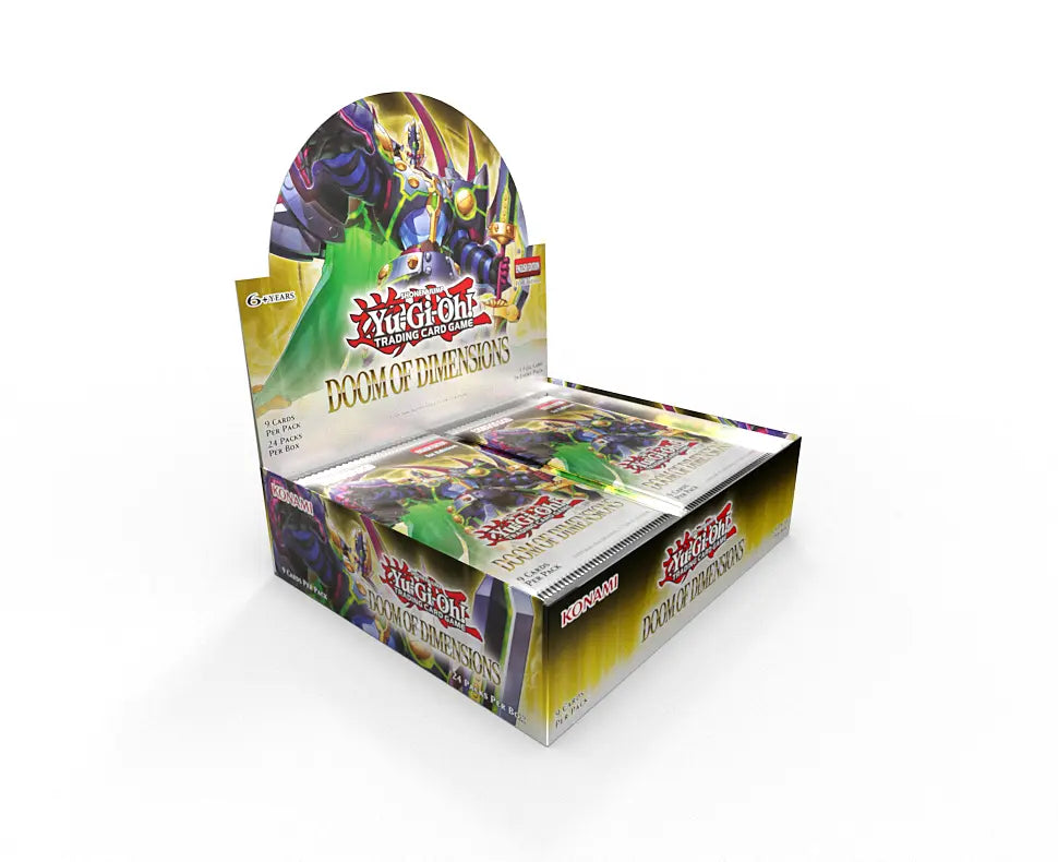 Yu-Gi-Oh! Doom of Dimensions Booster Display (Deutsch)