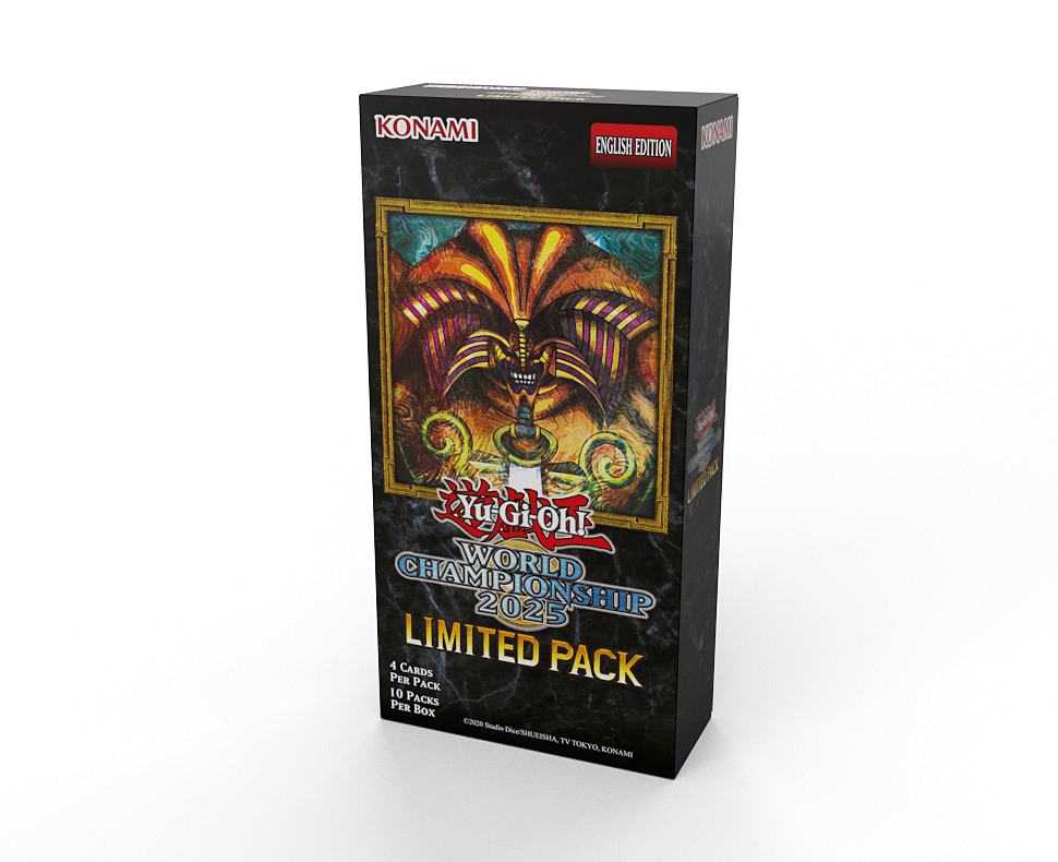 Yu-Gi-Oh! Limited Pack World Championship 2025 Booster Display (Englisch)