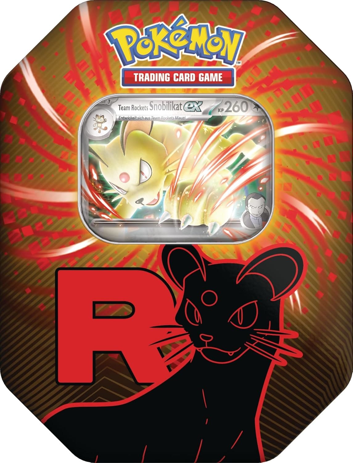 Pokémon Team Rocket Tin Box Deutsch