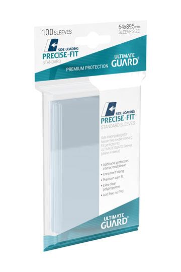Ultimate Guard Precise-Fit Kartenhüllen Side-Loading Standard Size Transparent (100)