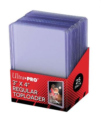 Ultra Pro - Toploader - 3" x 4" Clear Regular (25 Stück)