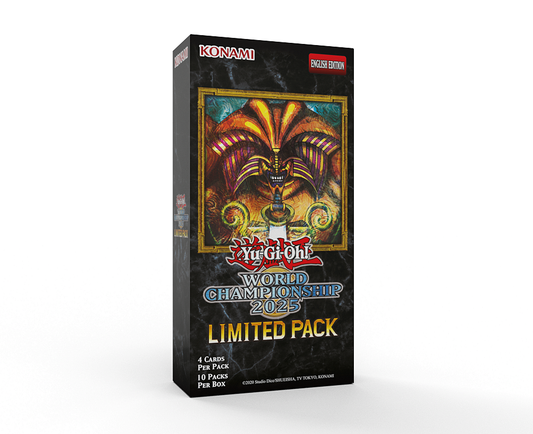 Yu-Gi-Oh! Limited Pack World Championship 2025 Booster Display (Englisch)
