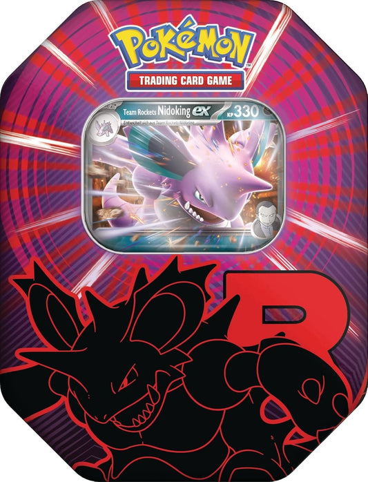 Pokémon Team Rocket Tin Box Deutsch