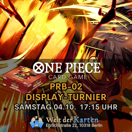 One Piece PRB-02 Display-Turnier 04.10.2025 Ticket
