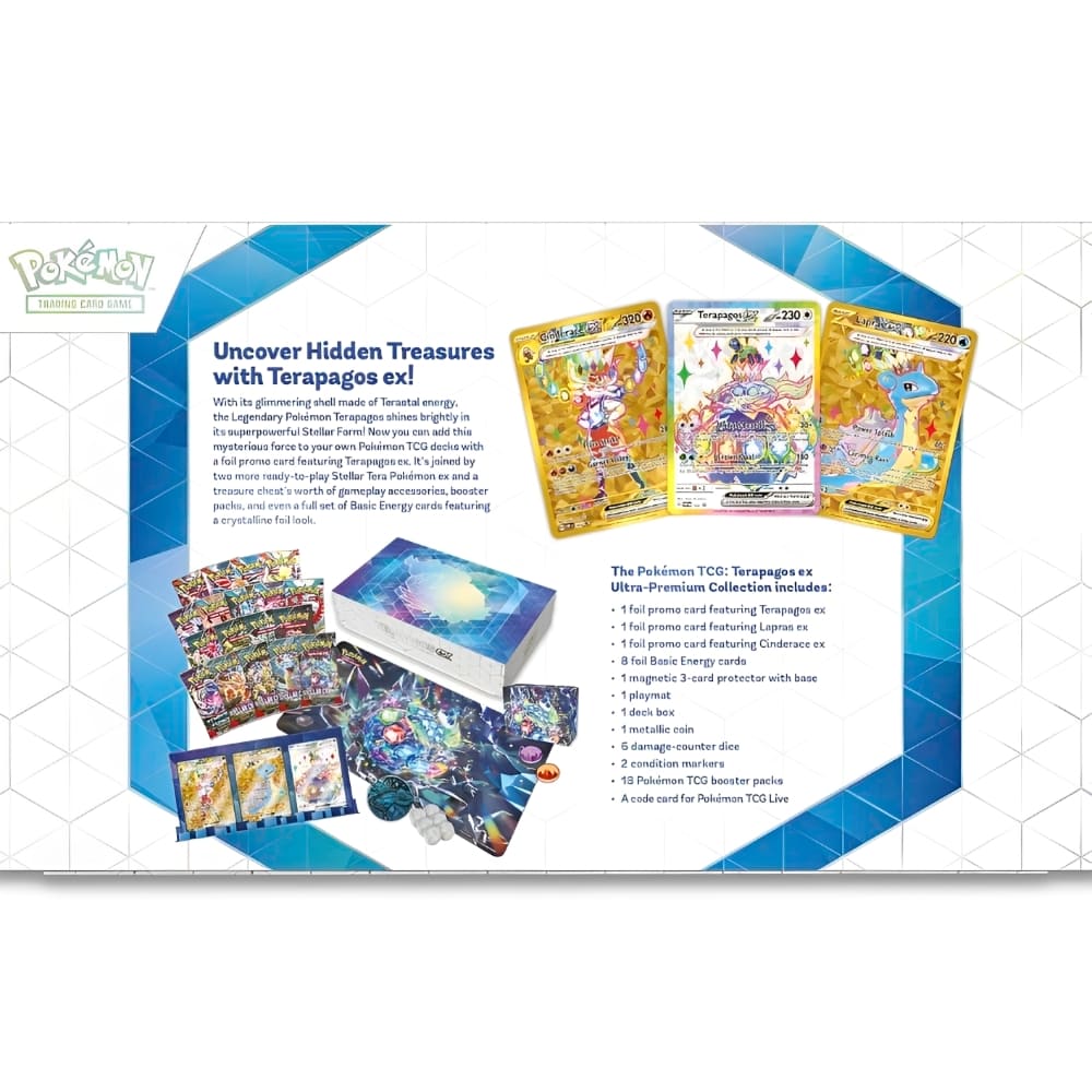 Pokémon Terapagos ex Ultra-Premium Kollektion (Deutsch)