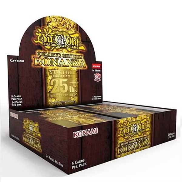 Yu-Gi-Oh! Quarter Century Bonanza Booster Display (Deutsch)