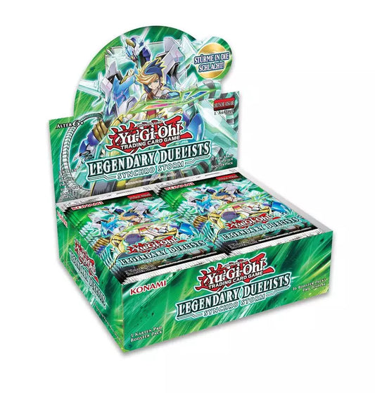 Yu-Gi-Oh! Legendary Duelists Synchro Storm Booster Display (Deutsch)