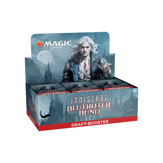 Magic: The Gathering - Innistrad: Blutroter Bund Draft Booster Display Deutsch