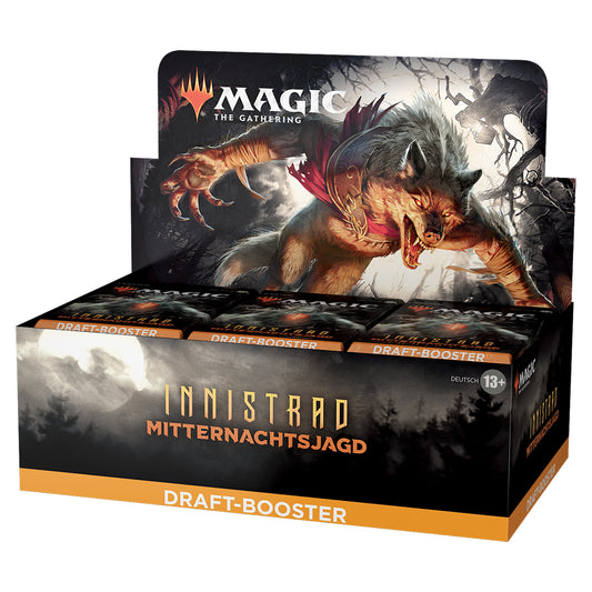 Magic: The Gathering - Innistrad: Mitternachtsjagd Draft Booster Display Deutsch