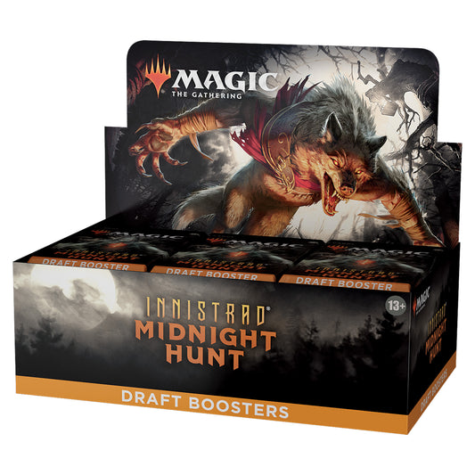 Magic: The Gathering - Innistrad: Midnight Hunt Draft Booster Display Englisch