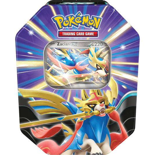 Pokémon Zacian EX Tin Box Deutsch