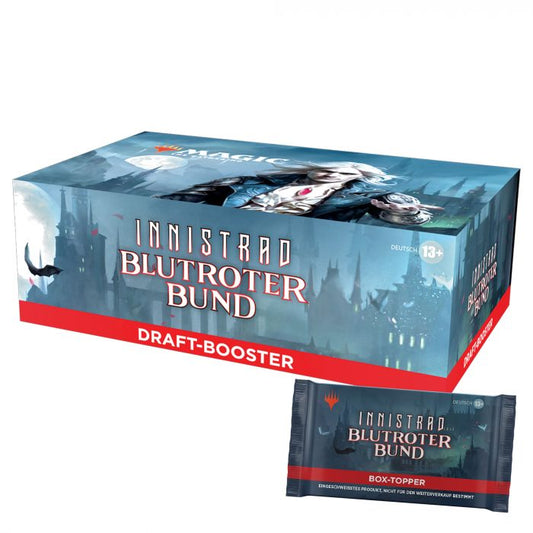 Magic: The Gathering - Innistrad: Blutroter Bund Draft Booster Display Deutsch